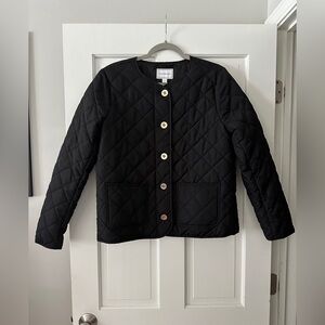 Charter Club Quilted Long Sleeve Jacket